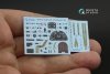 Quinta Studio QD48121 Spitfire Mk.XVI 3D-Printed & coloured Interior on decal paper (Eduard) 1/48